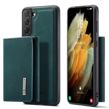 Load image into Gallery viewer, DG.MING M1 Series 3-Fold Multi Card Wallet  Back Cover Shockproof Case with Holder Function
