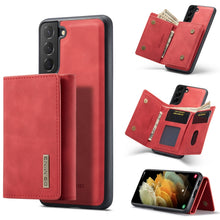 Load image into Gallery viewer, DG.MING M1 Series 3-Fold Multi Card Wallet  Back Cover Shockproof Case with Holder Function