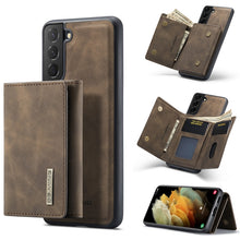 Load image into Gallery viewer, DG.MING M1 Series 3-Fold Multi Card Wallet  Back Cover Shockproof Case with Holder Function