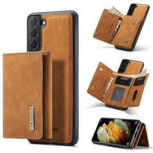Load image into Gallery viewer, DG.MING M1 Series 3-Fold Multi Card Wallet  Back Cover Shockproof Case with Holder Function