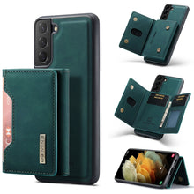 Load image into Gallery viewer, DG.MING M2 Series 3-Fold Multi Card Bag Back Cover Shockproof Case with Wallet &amp; Holder Function, For Samsung Galaxy S21, For Samsung Galaxy S21 FE, For Samsung Galaxy S21+