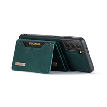 Load image into Gallery viewer, DG.MING M2 Series 3-Fold Multi Card Bag Back Cover Shockproof Case with Wallet &amp; Holder Function, For Samsung Galaxy S21, For Samsung Galaxy S21 FE, For Samsung Galaxy S21+