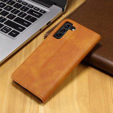 Load image into Gallery viewer, GUSSIM Business Style Horizontal Flip Leather Case with Holder &amp; Card Slots &amp; Wallet, For Samsung Galaxy A41, For Samsung Galaxy S21 5G, For Samsung Galaxy S21+ 5G, For Samsung Galaxy S21 Ultra 5G, For Samsung Galaxy S21 FE