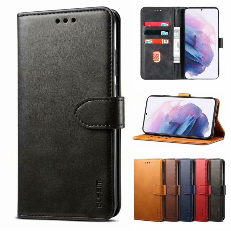 GUSSIM Business Style Horizontal Flip Leather Case with Holder & Card Slots & Wallet, For Samsung Galaxy A41, For Samsung Galaxy S21 5G, For Samsung Galaxy S21+ 5G, For Samsung Galaxy S21 Ultra 5G, For Samsung Galaxy S21 FE