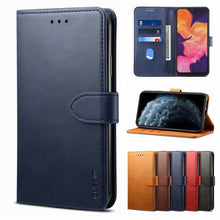 Load image into Gallery viewer, GUSSIM Business Style Horizontal Flip Leather Case with Holder &amp; Card Slots &amp; Wallet, For Samsung Galaxy A41, For Samsung Galaxy S21 5G, For Samsung Galaxy S21+ 5G, For Samsung Galaxy S21 Ultra 5G, For Samsung Galaxy S21 FE