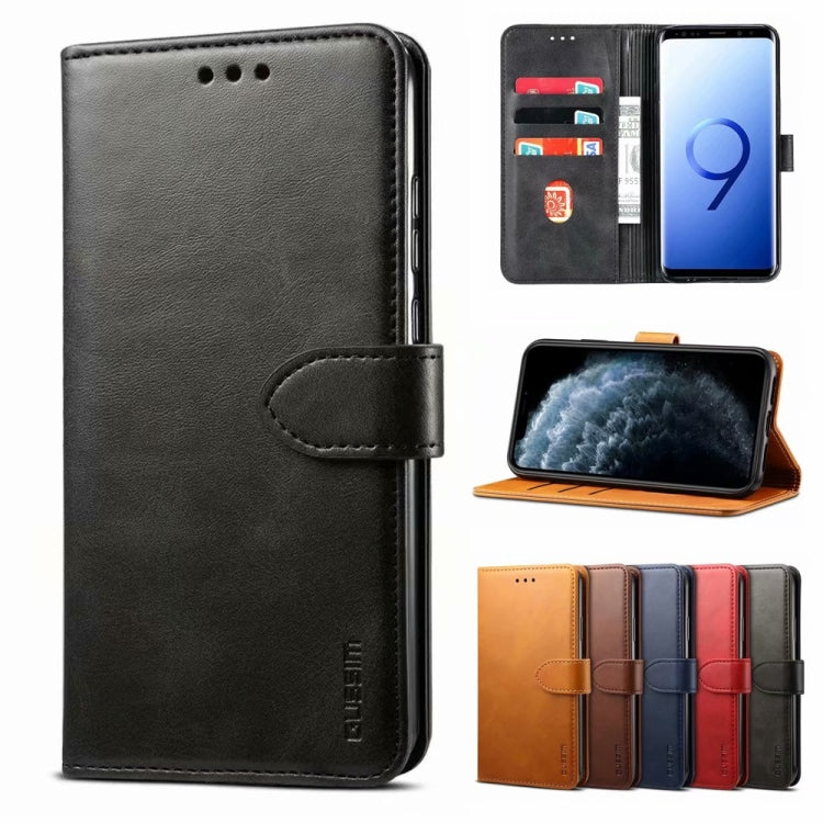 GUSSIM Business Style Horizontal Flip Leather Case with Holder & Card Slots & Wallet, For Samsung Galaxy A41, For Samsung Galaxy S21 5G, For Samsung Galaxy S21+ 5G, For Samsung Galaxy S21 Ultra 5G, For Samsung Galaxy S21 FE