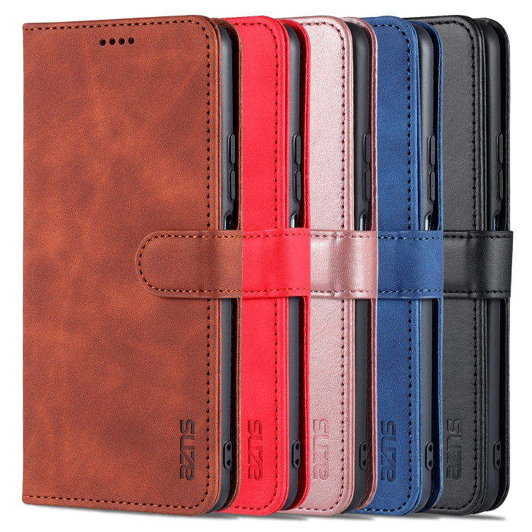 AZNS Skin Feel Calf Texture Horizontal Flip Leather Case with Card Slots & Holder & Wallet, For Xiaomi Mi 11 Lite, For Xiaomi Mi 11 Ultra