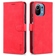 Load image into Gallery viewer, AZNS Skin Feel Calf Texture Horizontal Flip Leather Case with Card Slots &amp; Holder &amp; Wallet, For Xiaomi Mi 11 Lite, For Xiaomi Mi 11 Ultra