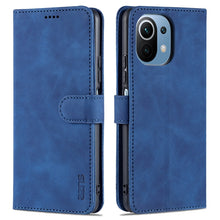 Load image into Gallery viewer, AZNS Skin Feel Calf Texture Horizontal Flip Leather Case with Card Slots &amp; Holder &amp; Wallet, For Xiaomi Mi 11 Lite, For Xiaomi Mi 11 Ultra