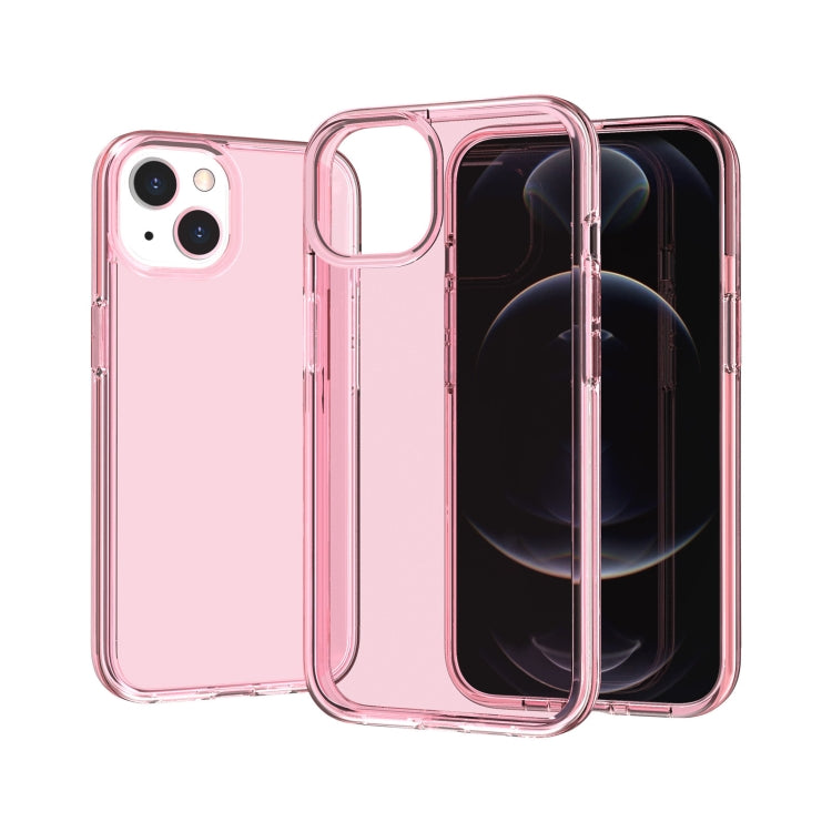 Shockproof Terminator Style Transparent Protective Case, For iPhone 13 mini, For iPhone 13, For iPhone 13 Pro Max, For iPhone 13 Pro