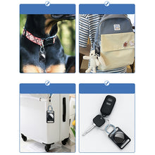 Load image into Gallery viewer, Magnetic Metal Protective Cover Case with Switchable Keychain Ring For AirTag