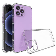Load image into Gallery viewer, Straight Side Dual Bone Anti-fall TPU Transparent Protective Case, For iPhone 13 mini, For iPhone 13, For iPhone 13 Pro, For iPhone 13 Pro Max