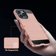Load image into Gallery viewer, Brushed Texture Carbon Fiber TPU Case, For iPhone 13 mini, For iPhone 13, For iPhone 13 Pro, For iPhone 13 Pro Max