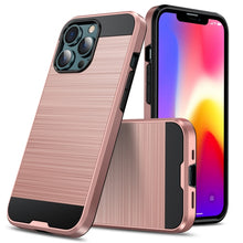 Load image into Gallery viewer, Brushed Texture Carbon Fiber TPU Case, For iPhone 13 mini, For iPhone 13, For iPhone 13 Pro, For iPhone 13 Pro Max