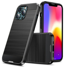 Load image into Gallery viewer, Brushed Texture Carbon Fiber TPU Case, For iPhone 13 mini, For iPhone 13 Pro Max, For iPhone 13 Pro, For iPhone 13