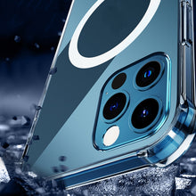 Load image into Gallery viewer, Magsafe Case Clear Four-corner Airbag Shockproof Case with Magnetic, For iPhone 13 mini, For iPhone 13, For iPhone 13 Pro, For iPhone 13 Pro Max