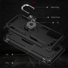 Load image into Gallery viewer, Shockproof TPU + PC Protective Case with 360 Degree Rotating Holder, For Samsung Galaxy A03s 166mm Version, For Samsung Galaxy A03s 166mm Version 166mm 版