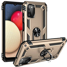 Load image into Gallery viewer, Shockproof TPU + PC Protective Case with 360 Degree Rotating Holder, For Samsung Galaxy A03s 166mm Version, For Samsung Galaxy A03s 166mm Version 166mm 版