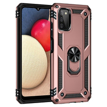 Load image into Gallery viewer, Shockproof TPU + PC Protective Case with 360 Degree Rotating Holder, For Samsung Galaxy A03s 166mm Version, For Samsung Galaxy A03s 166mm Version 166mm 版