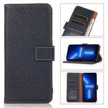 Load image into Gallery viewer, Litchi Texture PU + TPU Horizontal Flip Leather Case with Holder &amp; Card Slots &amp; Wallet, For iPhone 13 Pro Max, For iPhone 13 Pro, For iPhone 13, For iPhone 13 mini