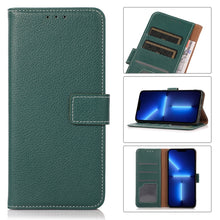 Load image into Gallery viewer, Litchi Texture PU + TPU Horizontal Flip Leather Case with Holder &amp; Card Slots &amp; Wallet, For iPhone 13 Pro Max, For iPhone 13 Pro, For iPhone 13, For iPhone 13 mini
