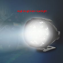Load image into Gallery viewer, 2 PCS L3C 8-85V / 16W / 5000K / 2000LM Motorcycle IP65 Waterproof External LED Spotlight, L3C