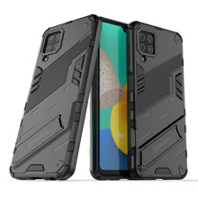 Load image into Gallery viewer, Punk Armor 2 in 1 PC + TPU Shockproof Case with Invisible Holder, For Samsung Galaxy M32