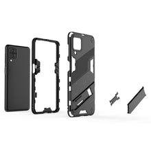 Load image into Gallery viewer, Punk Armor 2 in 1 PC + TPU Shockproof Case with Invisible Holder, For Samsung Galaxy M32