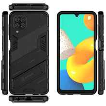 Load image into Gallery viewer, Punk Armor 2 in 1 PC + TPU Shockproof Case with Invisible Holder, For Samsung Galaxy M32