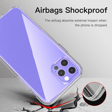 Load image into Gallery viewer, Shockproof Transparent TPU Airbag Protective Case, For iPhone 13 mini, For iPhone 13, For iPhone 13 Pro, For iPhone 13 Pro Max