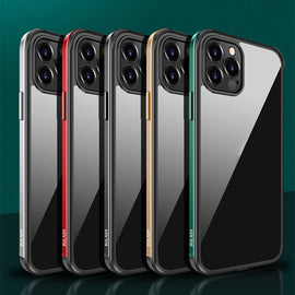 SULADA Shockproof Aviation Aluminum Metal Frame + Nano Glass + TPU Protective Case, For iPhone 11, For iPhone 11 Pro, For iPhone 12 mini, For iPhone 12, For iPhone 12 Pro, For iPhone 12 Pro Max, For iPhone 11 Pro Max, For iPhone XS / X