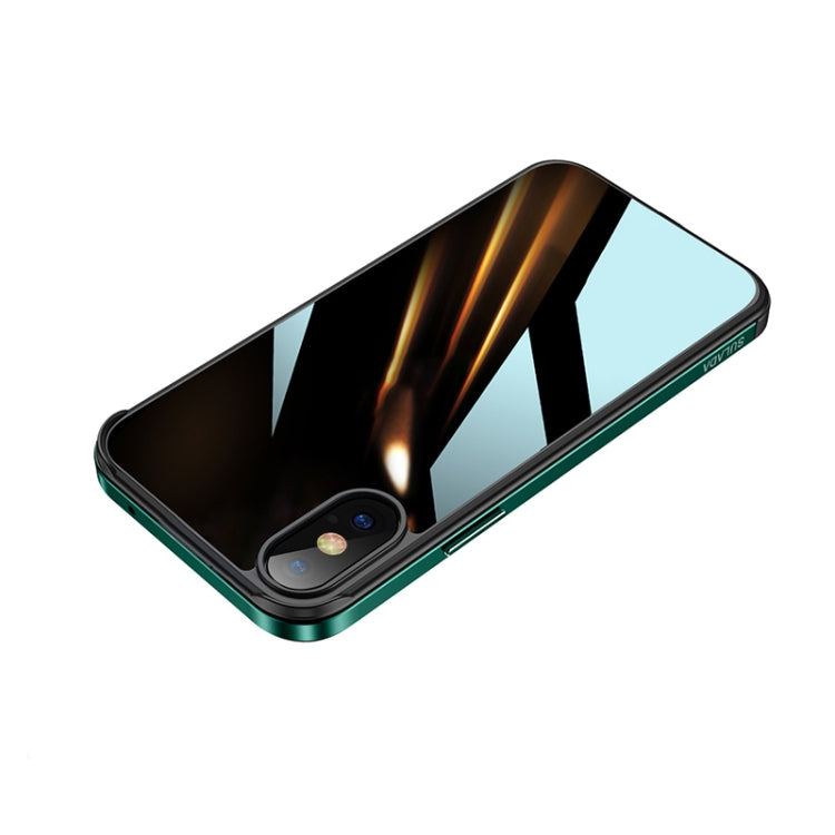 SULADA Shockproof Aviation Aluminum Metal Frame + Nano Glass + TPU Protective Case, For iPhone 11, For iPhone 11 Pro, For iPhone 12 mini, For iPhone 12, For iPhone 12 Pro, For iPhone 12 Pro Max, For iPhone 11 Pro Max, For iPhone XS / X