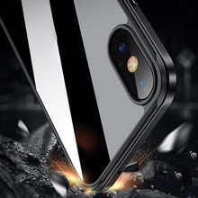 Load image into Gallery viewer, SULADA Shockproof Aviation Aluminum Metal Frame + Nano Glass + TPU Protective Case, For iPhone XR, For iPhone XS Max