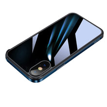 Load image into Gallery viewer, SULADA Shockproof Aviation Aluminum Metal Frame + Nano Glass + TPU Protective Case, For iPhone XR, For iPhone XS Max