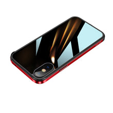 Load image into Gallery viewer, SULADA Shockproof Aviation Aluminum Metal Frame + Nano Glass + TPU Protective Case, For iPhone XR, For iPhone XS Max