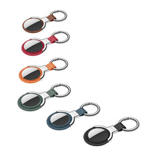 Load image into Gallery viewer, SULADA Leather Protective Cover Case with Switchable Keychain Ring For AirTag