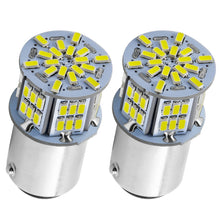 Load image into Gallery viewer, 1 Pair E0052 9-14V 1157-54SMD-2835 6000K 1080LM White Light Car Decoding Brake Driving Light, E0053