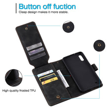 Load image into Gallery viewer, Skin Feel Business Horizontal Flip PU Leather Case with Holder &amp; Multi-Card Slots &amp; Wallet &amp; Lanyard &amp; Photo Frame, For Samsung Galaxy A10 / M10, For Samsung Galaxy A20 / A30, For Samsung Galaxy A32 4G, For Samsung Galaxy A50                           ...