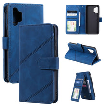 Load image into Gallery viewer, Skin Feel Business Horizontal Flip PU Leather Case with Holder &amp; Multi-Card Slots &amp; Wallet &amp; Lanyard &amp; Photo Frame, For Samsung Galaxy A10 / M10, For Samsung Galaxy A20 / A30, For Samsung Galaxy A32 4G, For Samsung Galaxy A50                           ...