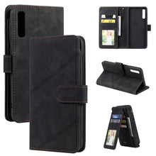 Load image into Gallery viewer, Skin Feel Business Horizontal Flip PU Leather Case with Holder &amp; Multi-Card Slots &amp; Wallet &amp; Lanyard &amp; Photo Frame, For Samsung Galaxy A10 / M10, For Samsung Galaxy A20 / A30, For Samsung Galaxy A32 4G, For Samsung Galaxy A50                           ...