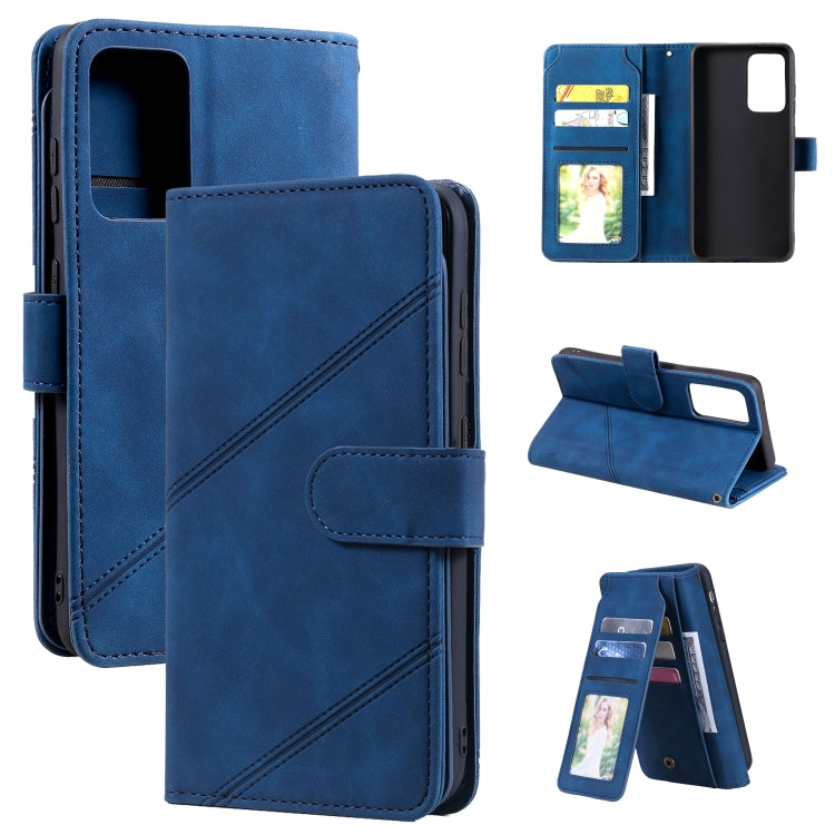 Skin Feel Business Horizontal Flip PU Leather Case with Holder & Multi-Card Slots & Wallet & Lanyard & Photo Frame, For Samsung Galaxy A10 / M10, For Samsung Galaxy A20 / A30, For Samsung Galaxy A32 4G, For Samsung Galaxy A50                           ...