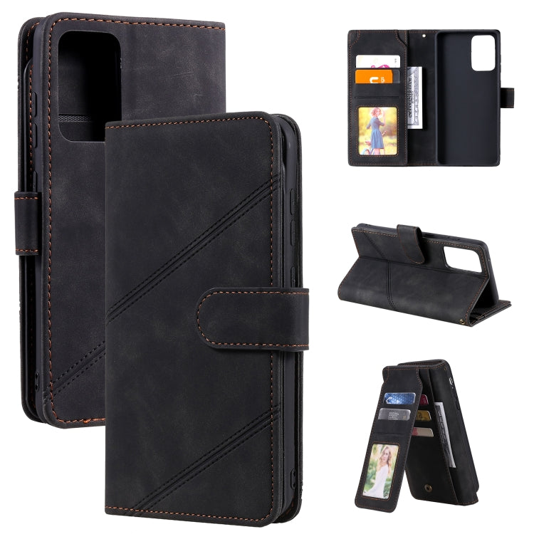 Skin Feel Business Horizontal Flip PU Leather Case with Holder & Multi-Card Slots & Wallet & Lanyard & Photo Frame, For Samsung Galaxy A10 / M10, For Samsung Galaxy A20 / A30, For Samsung Galaxy A32 4G, For Samsung Galaxy A50                           ...