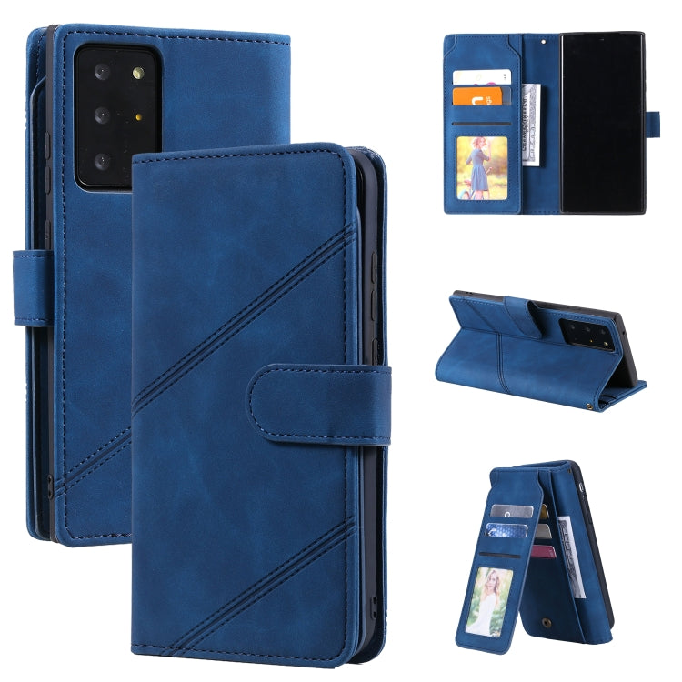 Skin Feel Business Horizontal Flip PU Leather Case with Holder & Multi-Card Slots & Wallet & Lanyard & Photo Frame, For Samsung Galaxy A10 / M10, For Samsung Galaxy A20 / A30, For Samsung Galaxy A32 4G, For Samsung Galaxy A50                           ...