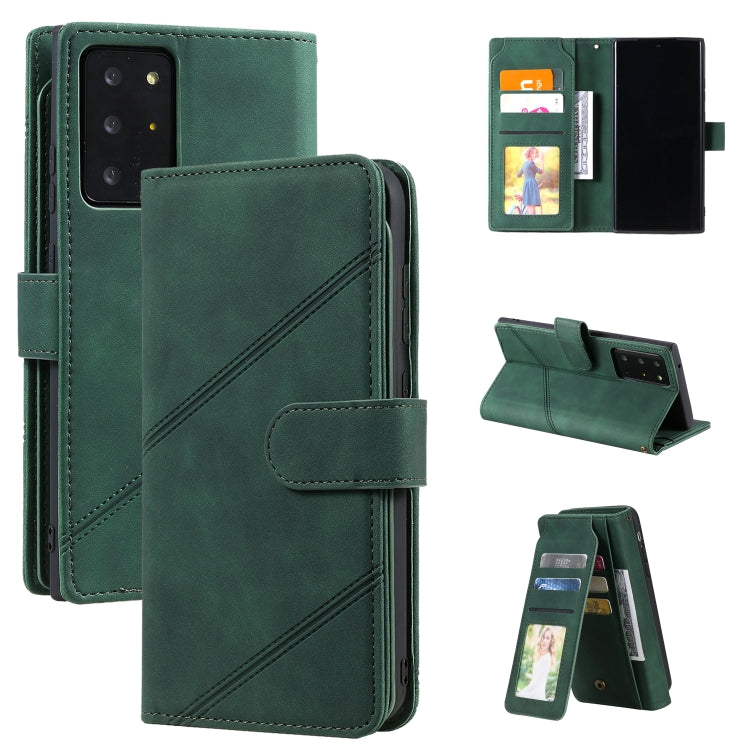 Skin Feel Business Horizontal Flip PU Leather Case with Holder & Multi-Card Slots & Wallet & Lanyard & Photo Frame, For Samsung Galaxy A10 / M10, For Samsung Galaxy A20 / A30, For Samsung Galaxy A32 4G, For Samsung Galaxy A50                           ...