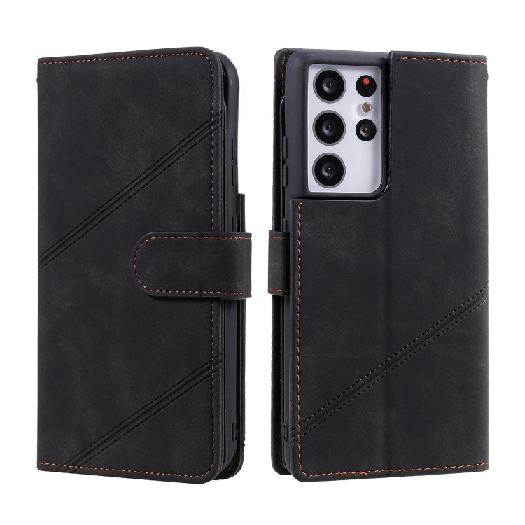 Skin Feel Business Horizontal Flip PU Leather Case with Holder & Multi-Card Slots & Wallet & Lanyard & Photo Frame, For Samsung Galaxy S21 Ultra 5G, For Samsung Galaxy A02s EU Version, For Samsung Galaxy A7 2018, For Samsung Galaxy S10+                ...