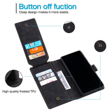 Load image into Gallery viewer, Skin Feel Business Horizontal Flip PU Leather Case with Holder &amp; Multi-Card Slots &amp; Wallet &amp; Lanyard &amp; Photo Frame, For Samsung Galaxy S21 Ultra 5G, For Samsung Galaxy A02s EU Version, For Samsung Galaxy A7 2018, For Samsung Galaxy S10+                ...