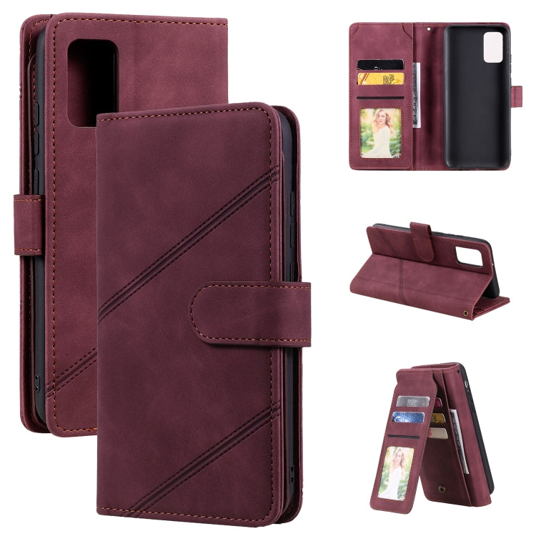 Skin Feel Business Horizontal Flip PU Leather Case with Holder & Multi-Card Slots & Wallet & Lanyard & Photo Frame, For Samsung Galaxy S21 Ultra 5G, For Samsung Galaxy A02s EU Version, For Samsung Galaxy A7 2018, For Samsung Galaxy S10+                ...
