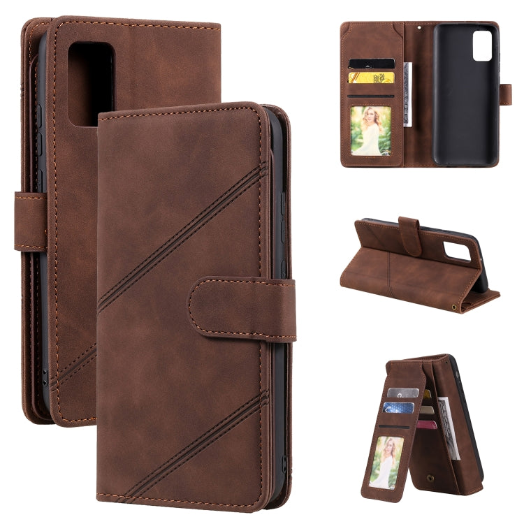 Skin Feel Business Horizontal Flip PU Leather Case with Holder & Multi-Card Slots & Wallet & Lanyard & Photo Frame, For Samsung Galaxy S21 Ultra 5G, For Samsung Galaxy A02s EU Version, For Samsung Galaxy A7 2018, For Samsung Galaxy S10+                ...