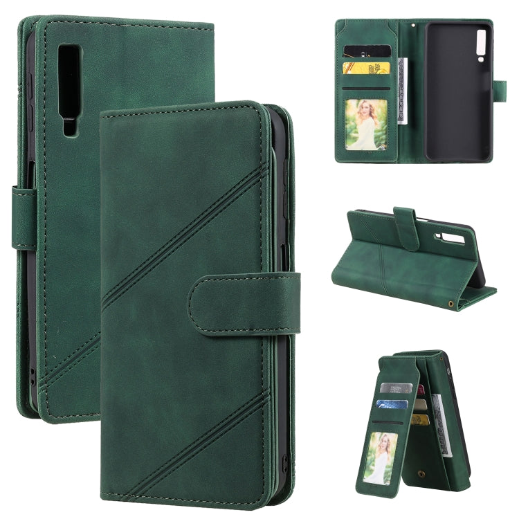 Skin Feel Business Horizontal Flip PU Leather Case with Holder & Multi-Card Slots & Wallet & Lanyard & Photo Frame, For Samsung Galaxy S21 Ultra 5G, For Samsung Galaxy A02s EU Version, For Samsung Galaxy A7 2018, For Samsung Galaxy S10+                ...