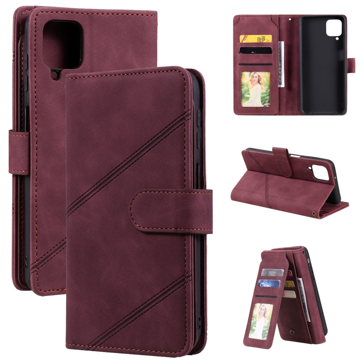 Skin Feel Business Horizontal Flip PU Leather Case with Holder & Multi-Card Slots & Wallet & Lanyard & Photo Frame, For Samsung Galaxy S21 Ultra 5G, For Samsung Galaxy A02s EU Version, For Samsung Galaxy A7 2018, For Samsung Galaxy S10+                ...